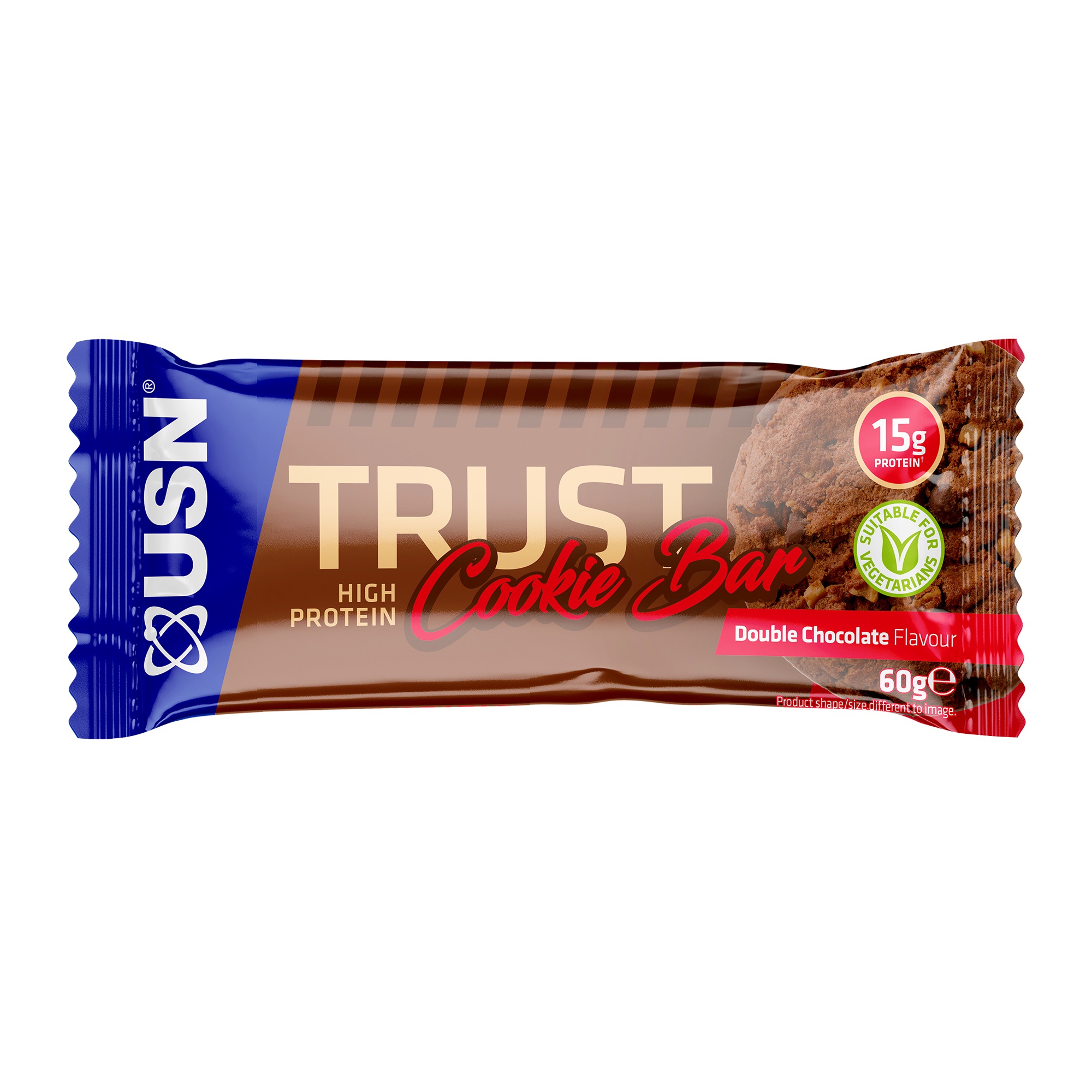 USN (Ultimate Sports Nutrition) USN Trust Cookie Bar - dvojitá čokoláda 60g