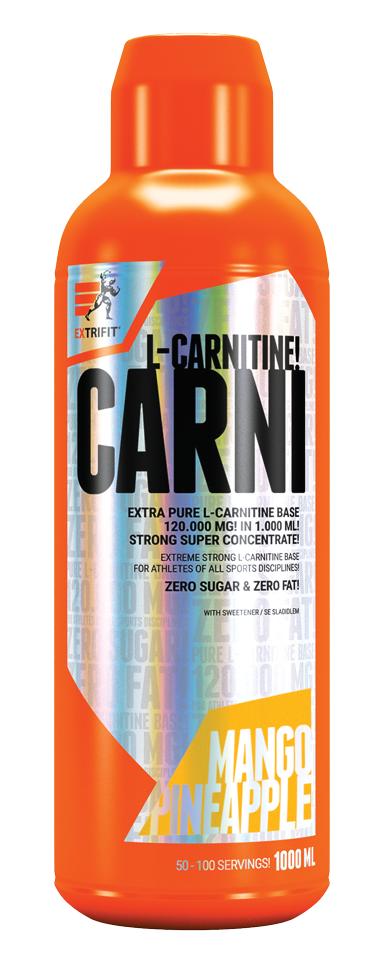 Extrifit Carni 120000 Liquid 1000 ml mango - pineapple