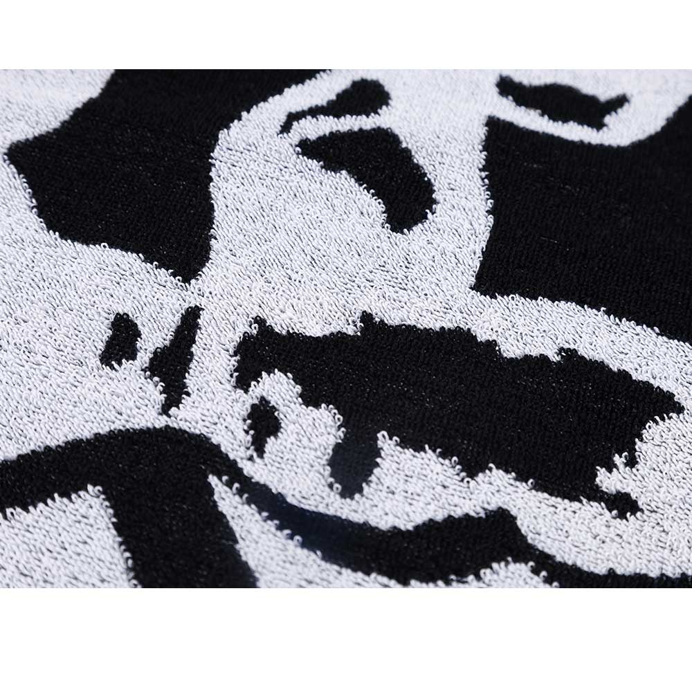 Extrifit Ručník NEW bílo-černá velké logo