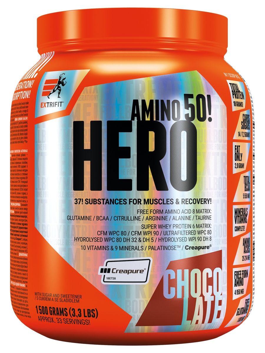 Extrifit Hero 1500 g fruit shake