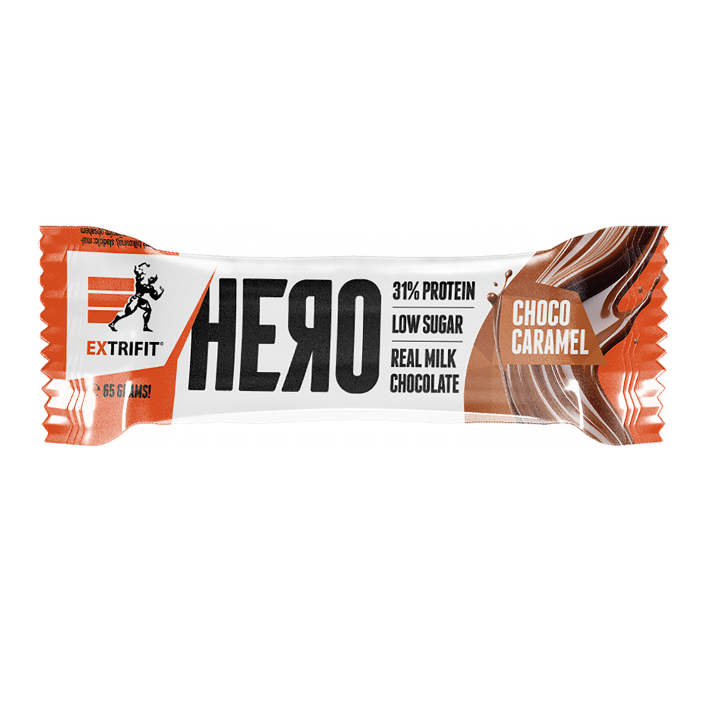 Extrifit Hero Protein Bar 31% choco caramel 65 g