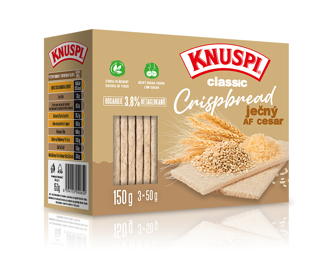 Knuspi Crispbread 150 g ječný