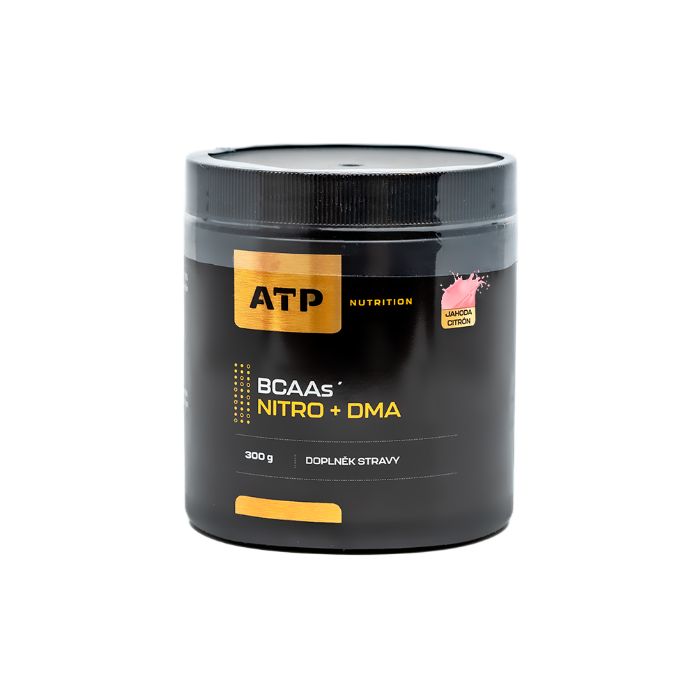 ATP Nutrition BCAAs Nitro + DMA 300 g jahoda citron