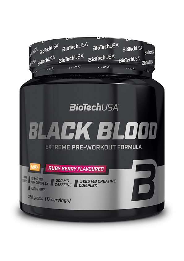 BioTech Black Blood NOX+ 330 g ruby berry