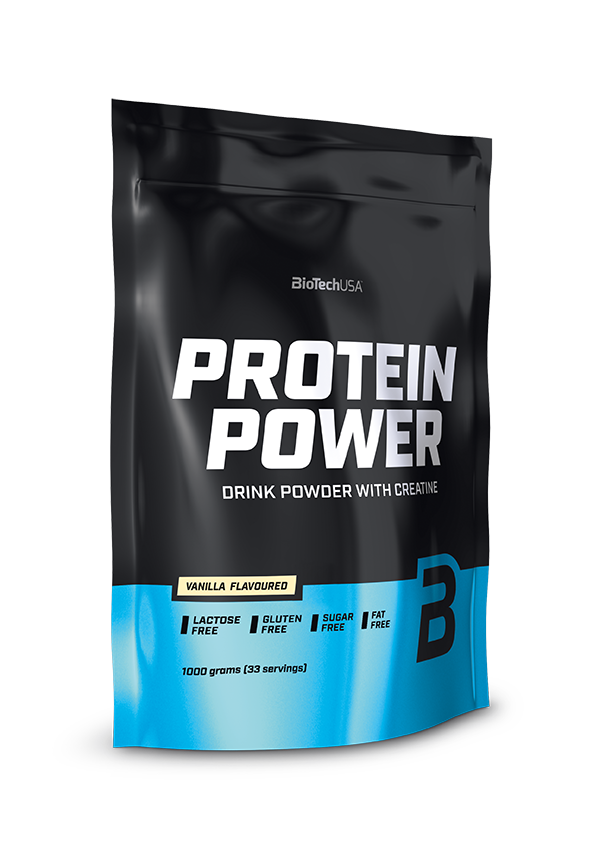 BioTech Protein Power 1000 g strawberry banana
