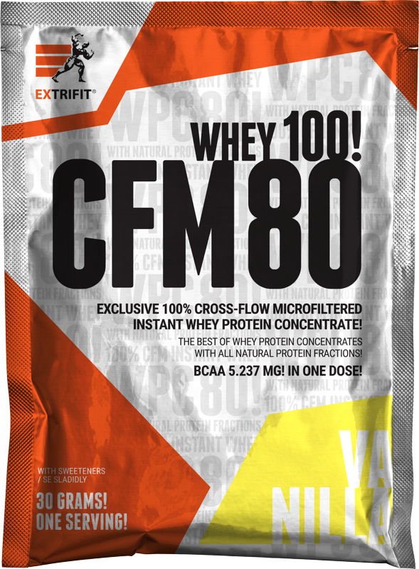 Extrifit CFM Instant Whey 80 30 g vanilla