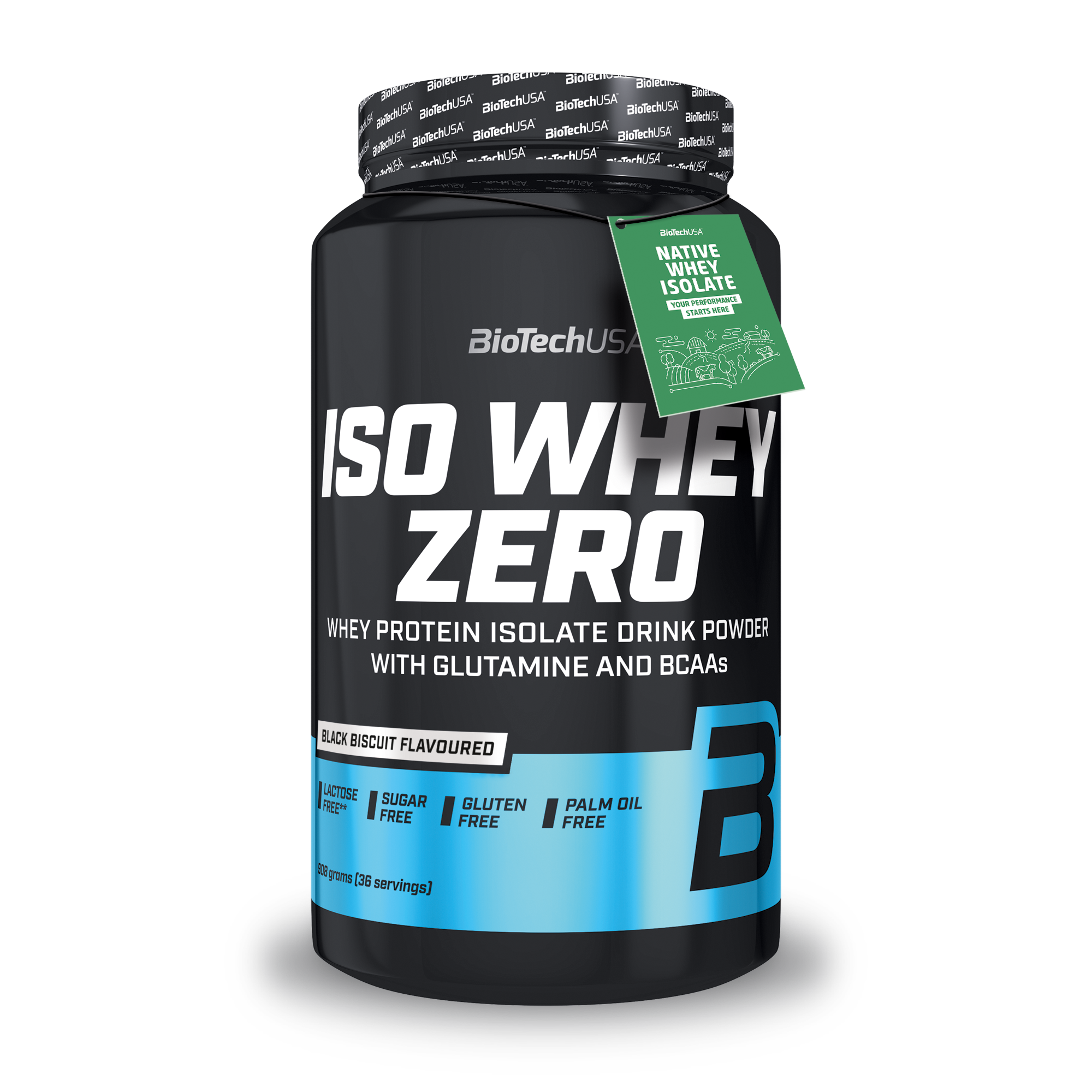 BioTech Iso Whey Zero 908 g black biscuit