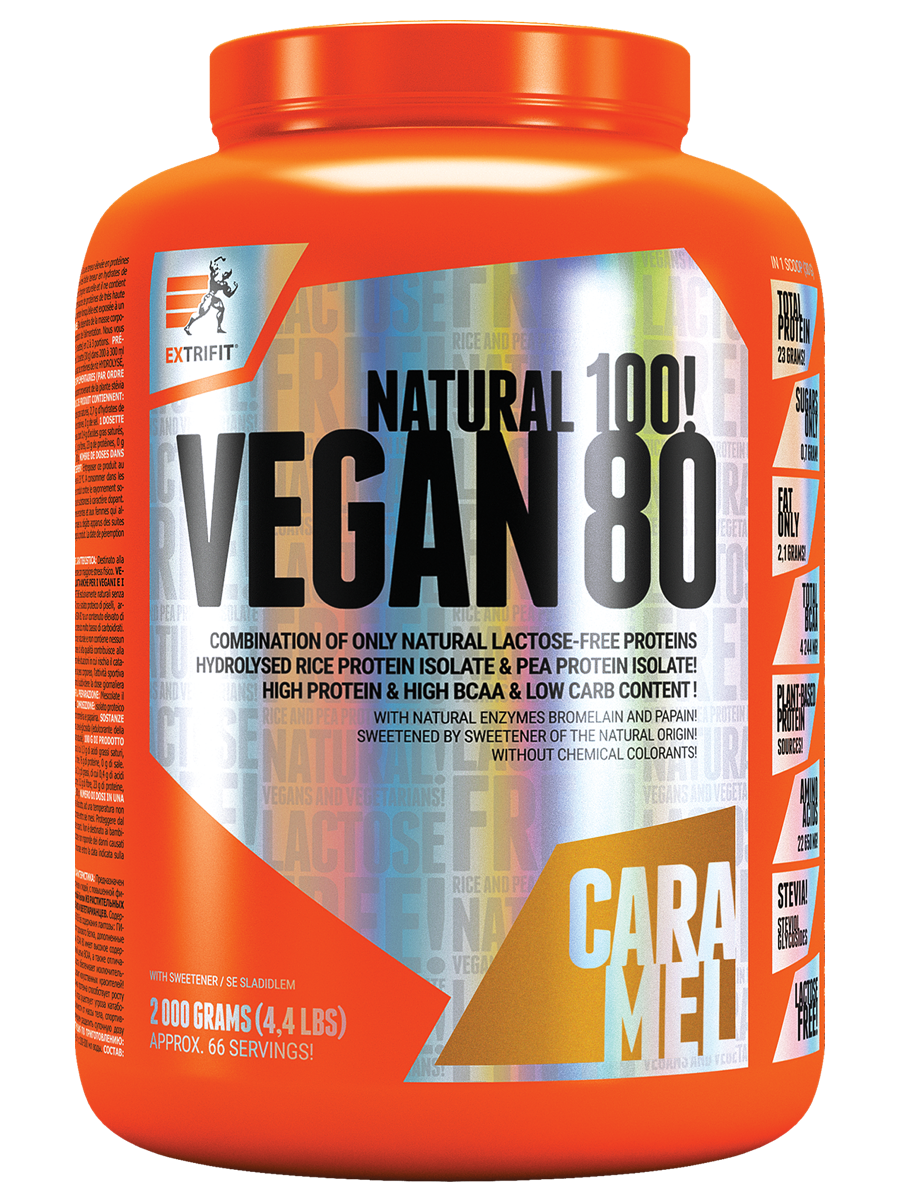 Extrifit Vegan 80 2000 g caramel