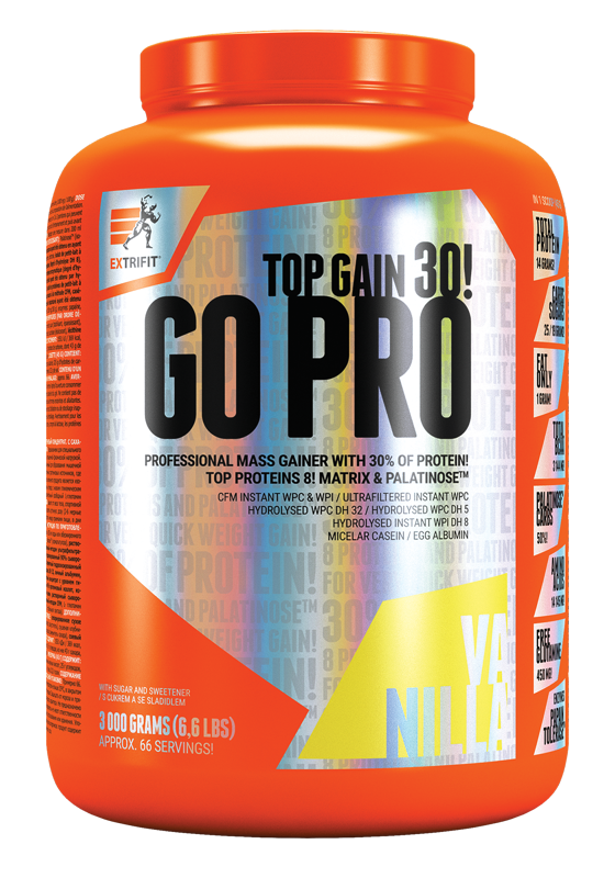 Extrifit Go Pro 30 3000 g vanilla