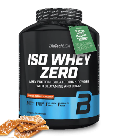 BioTech Iso Whey Zero 2270 g salted caramel