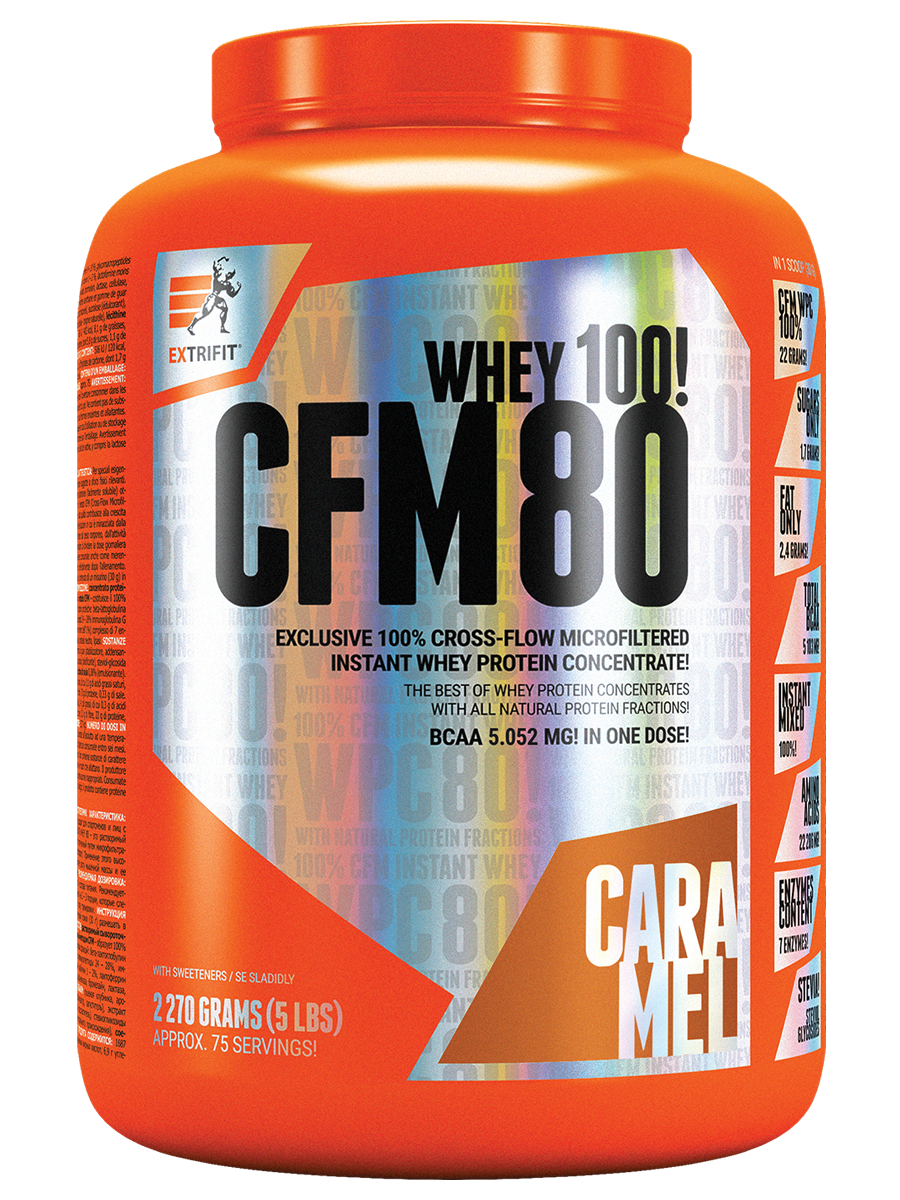 Extrifit CFM Instant Whey 80 2270 g caramel