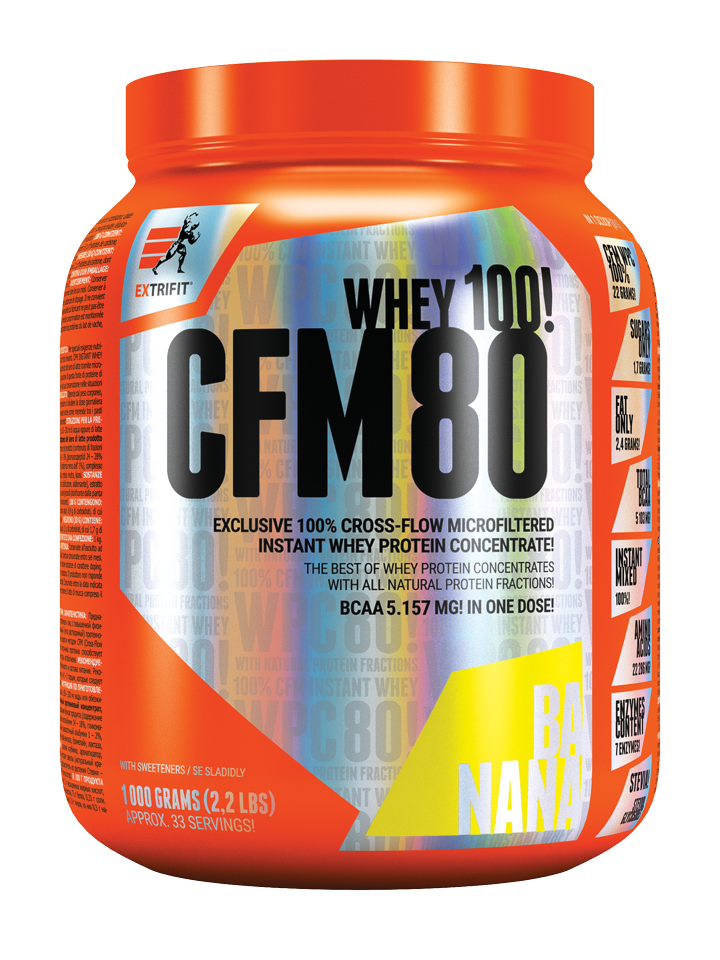 Extrifit CFM Instant Whey 80 1000 g banana