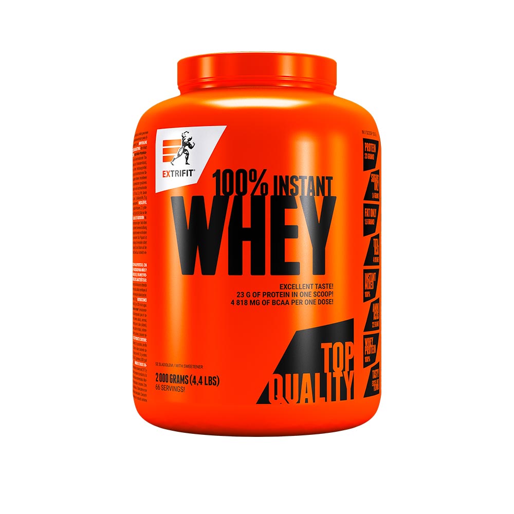 AKCE Extrifit 100% Whey Protein 2000 g + ZDARMA Šejkr 600 ml