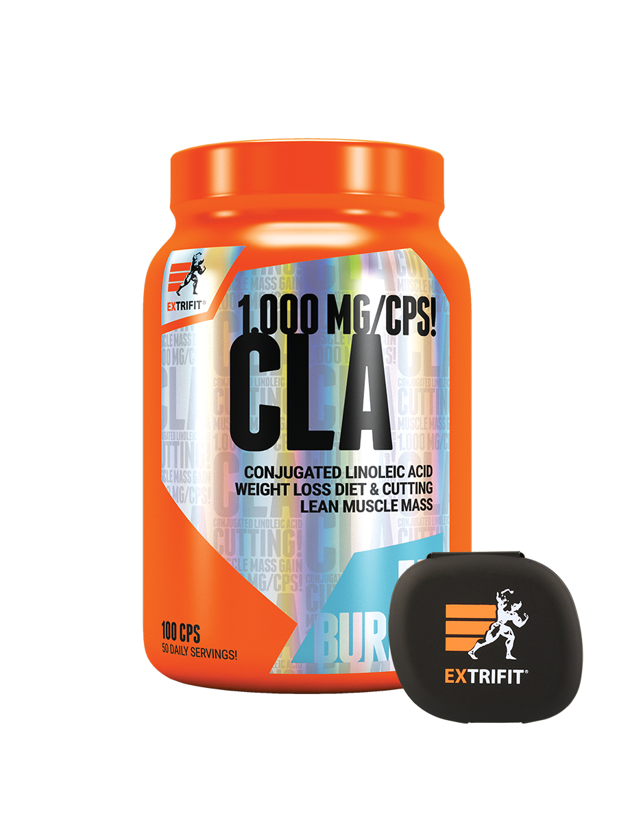 AKCE Extrifit CLA 1000 mg 100 cps + pillbox