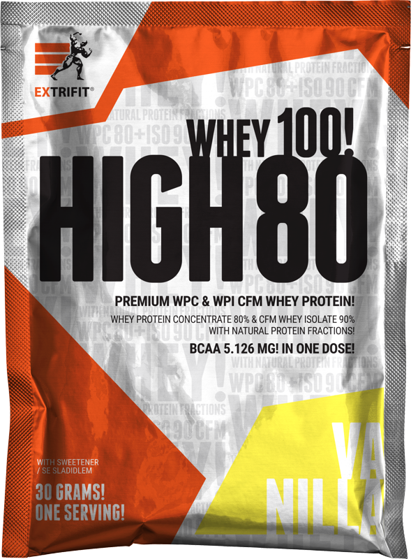 Extrifit High Whey 80 30 g vanilla