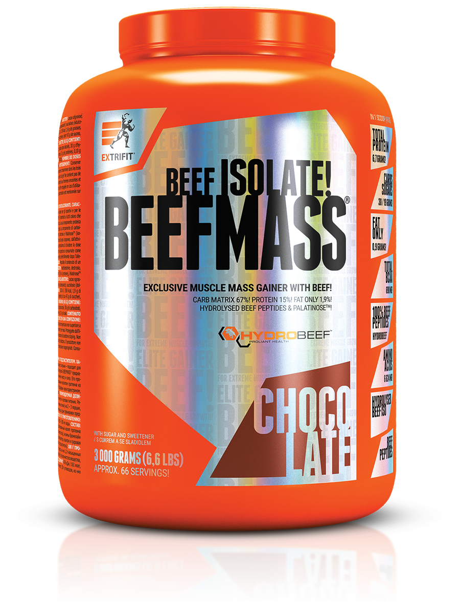 Extrifit BeefMass 3000 g chocolate