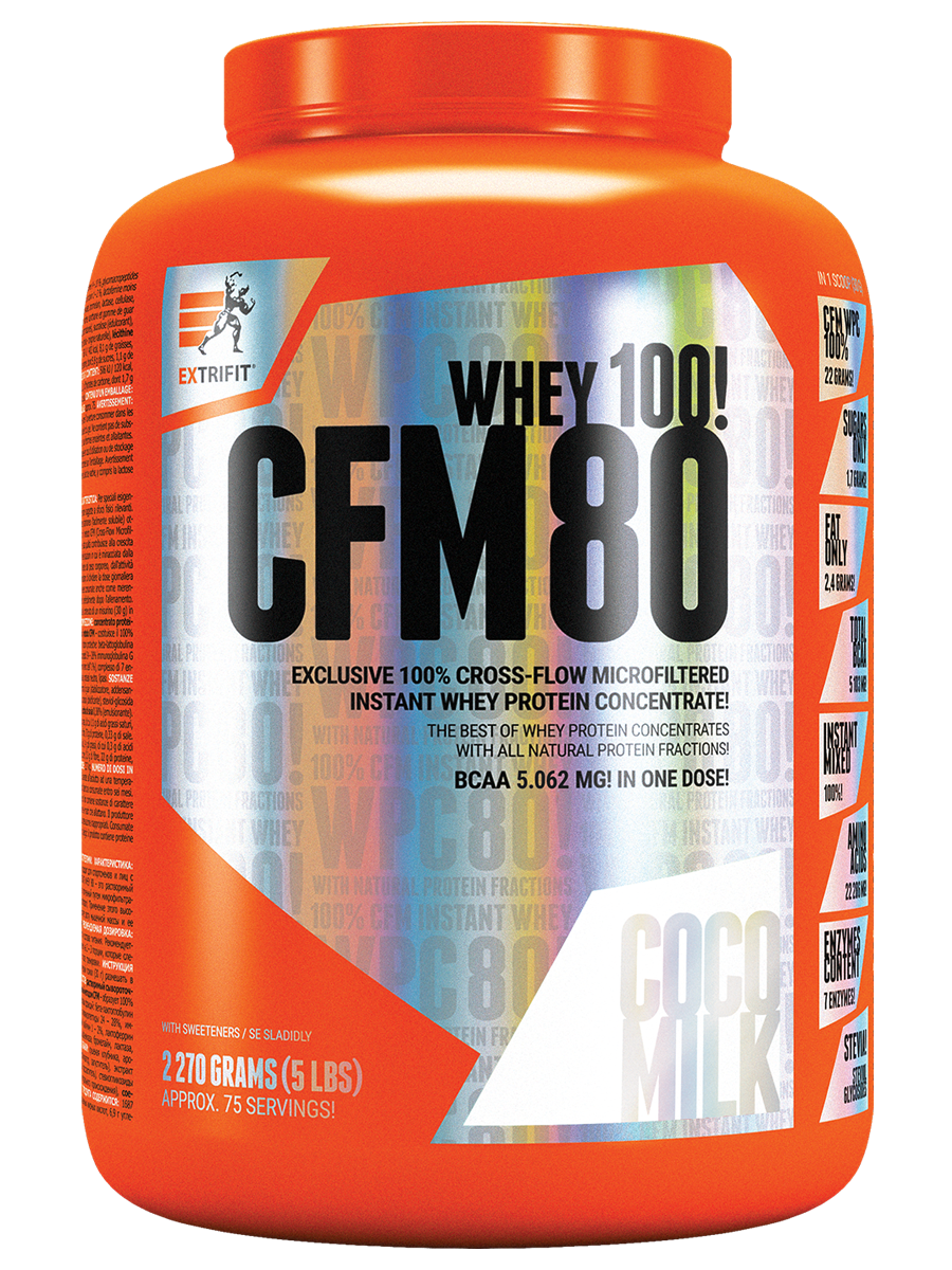 Extrifit CFM Instant Whey 80 2270 g coco milk