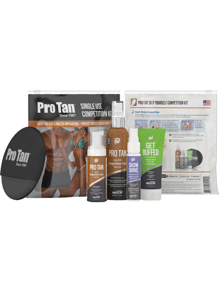 Pro Tan D.I.Y. Single Show Competition Colour SuperDark Mini Kit (pack 4 ks)