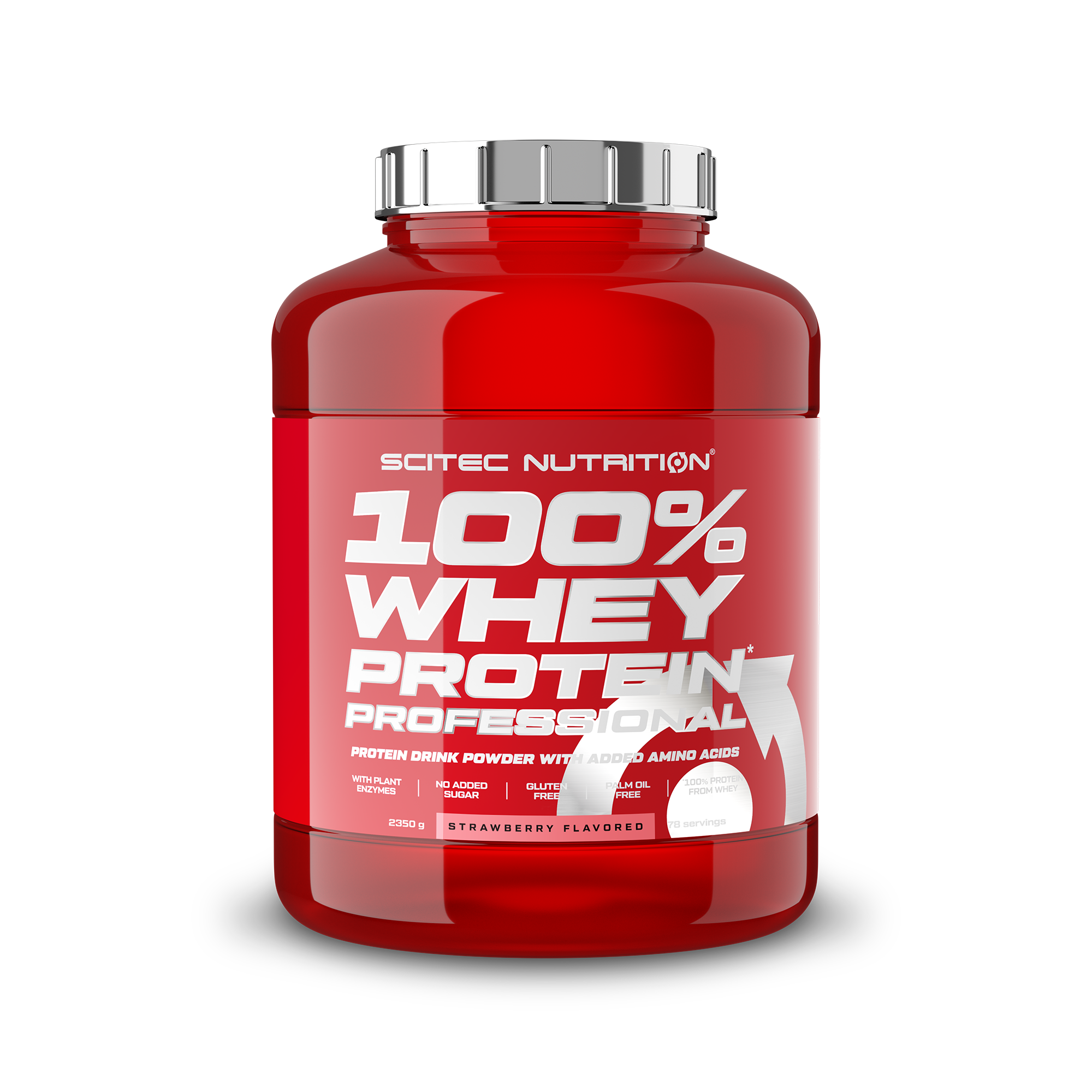 Scitec Nutrition 100% Whey Protein Professional 2350 g strawberry