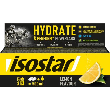 Isostar Power Tabs 10 tbl x 12 g lemon