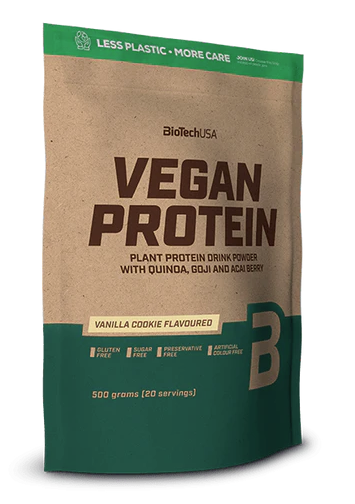 BioTech Vegan Protein 500 g vanilla cookie