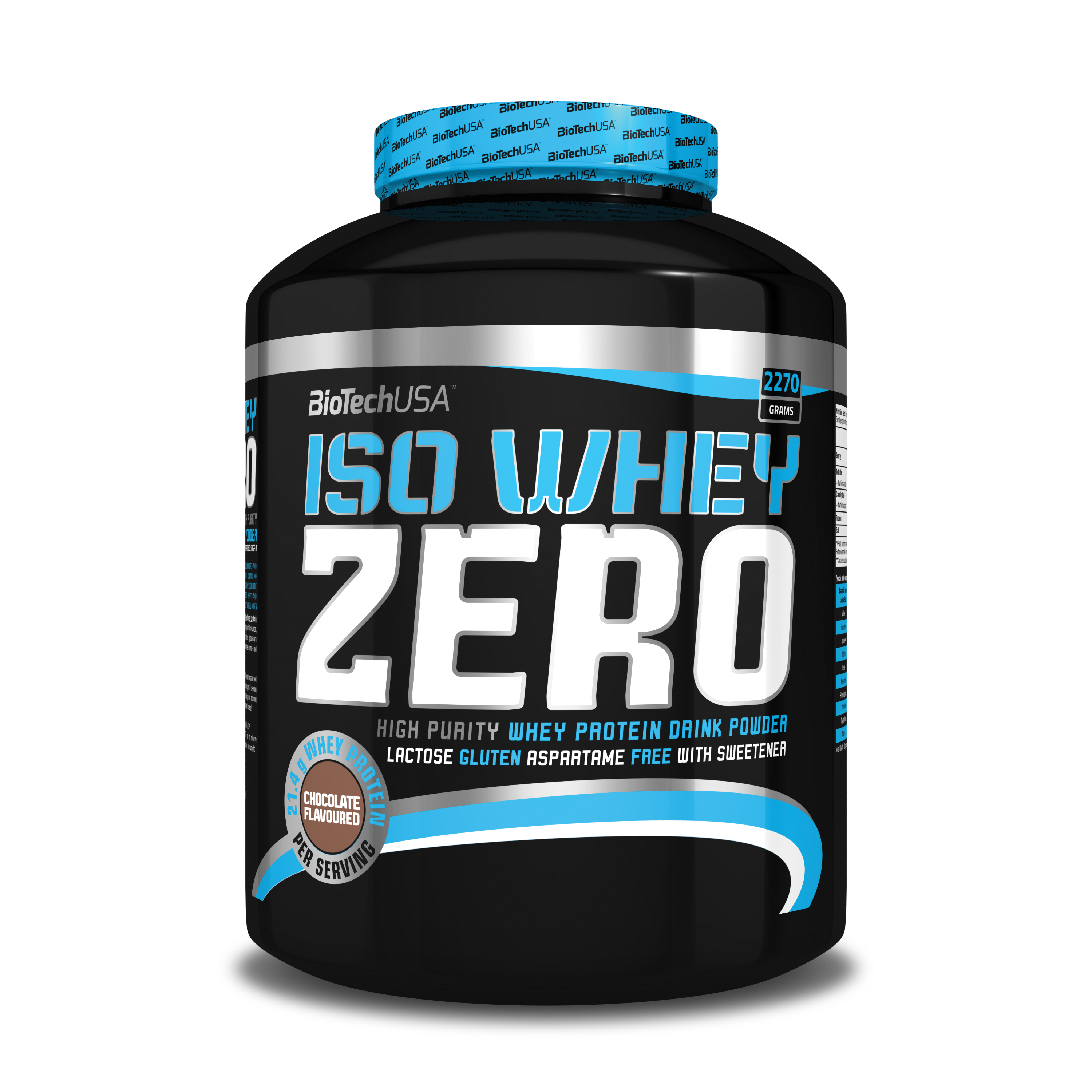 BioTech Iso Whey Zero 2270 g chocolate