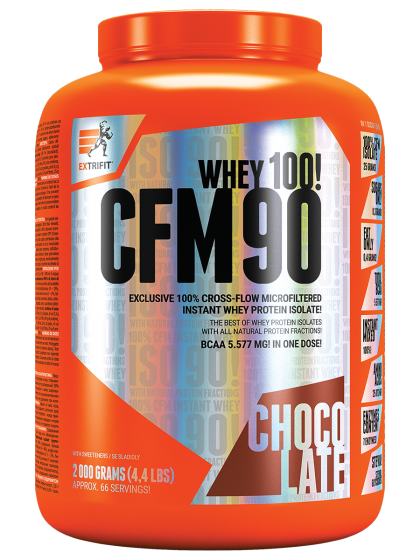 Extrifit CFM Instant Whey Isolate 90 2000 g chocolate