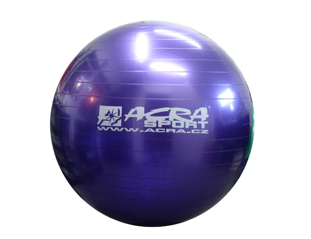 Acra Gymnastic Ball 85 cm fialová