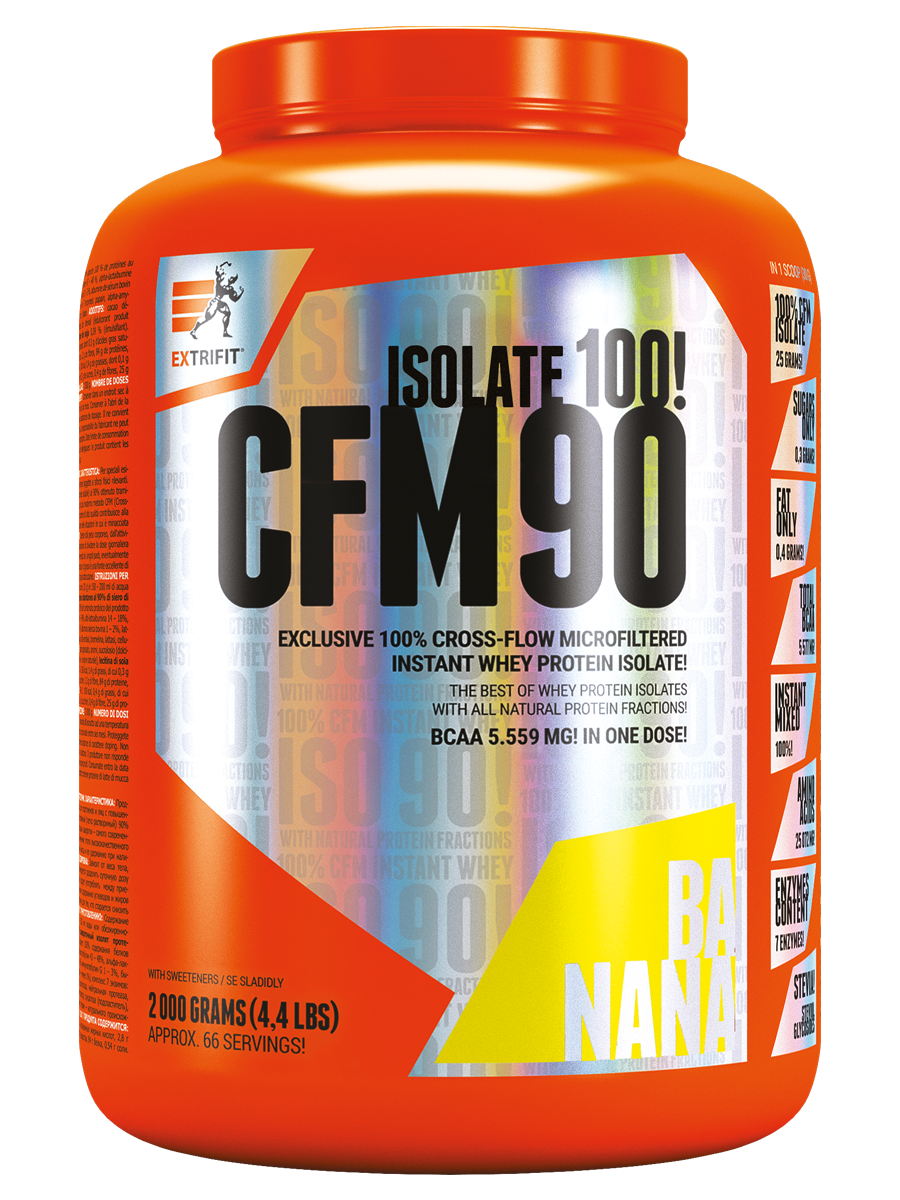 Extrifit CFM Instant Whey Isolate 90 2000 g banana