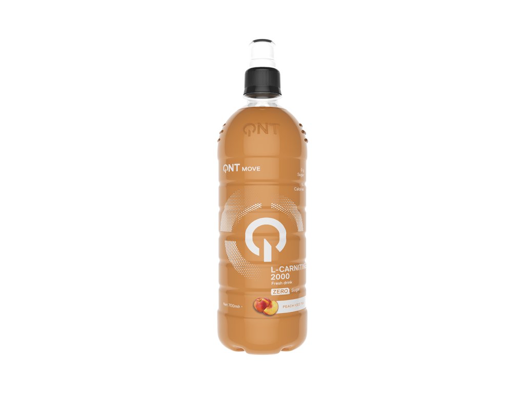 QNT L-Carnitine 2000 mg 700 ml peach iced tea