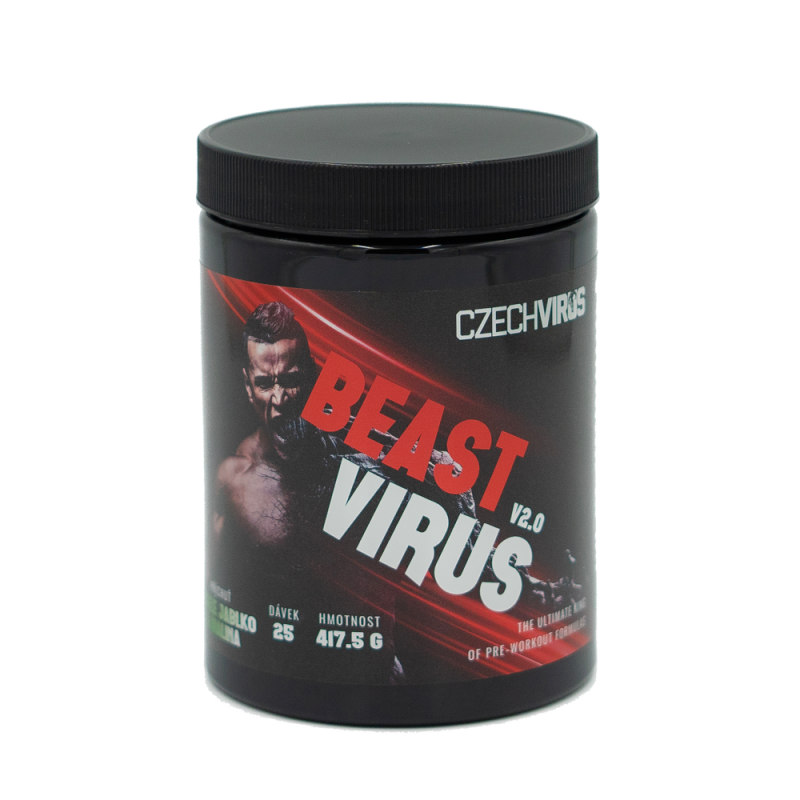 Czech Virus Beast Virus V2.0 417,5 g sour apple and raspberry