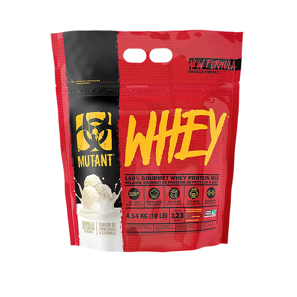 Mutant® Whey 100% Gourmet Protein 4540 g vanilla ice cream