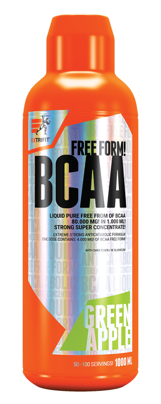 Extrifit BCAA 80000 Liquid 1000 ml apple