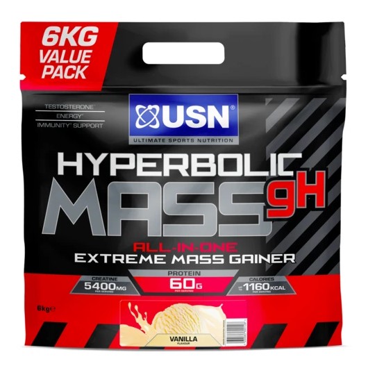 USN Hyperbolic Mass 6000 g vanilka