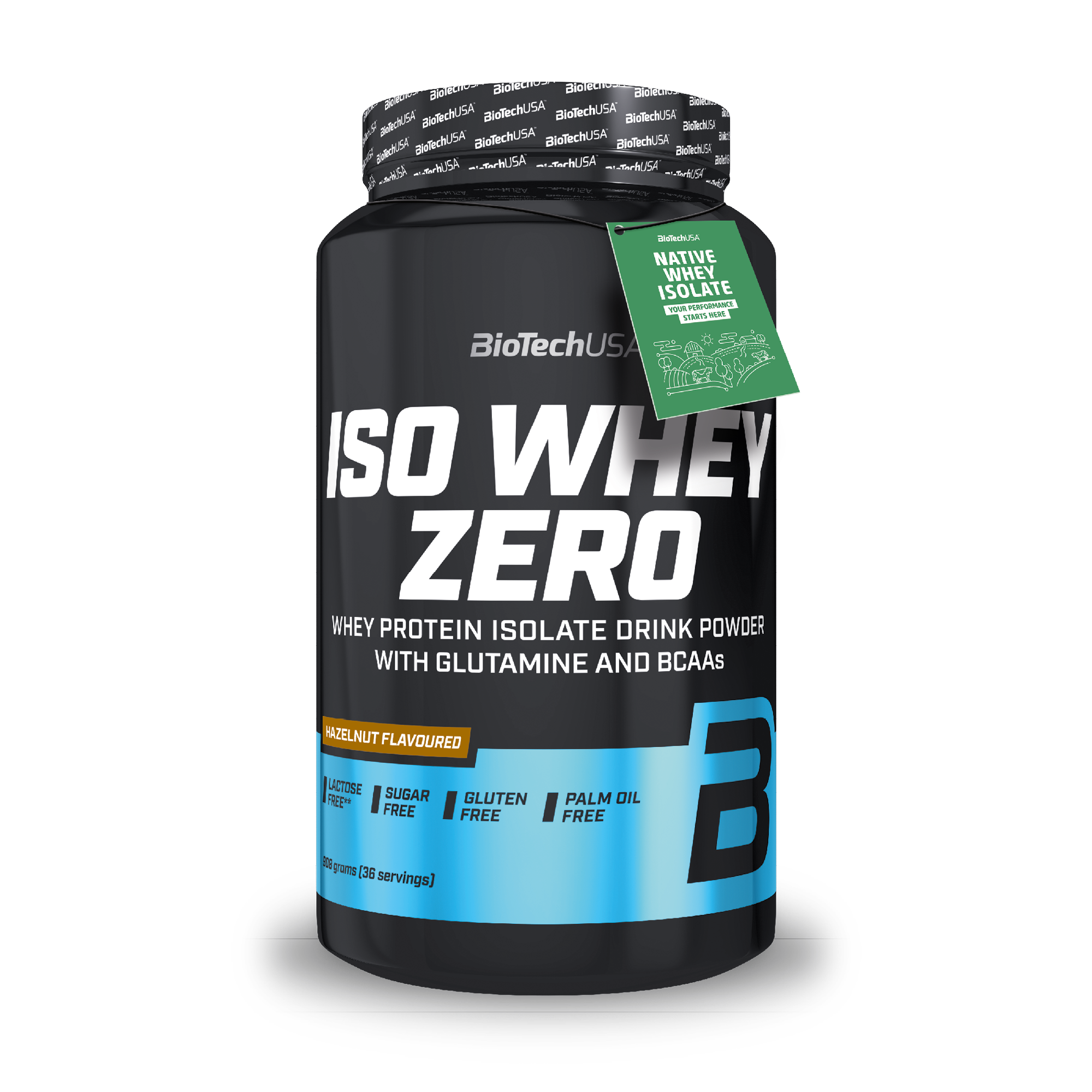 BioTech Iso Whey Zero 908 g hazelnut