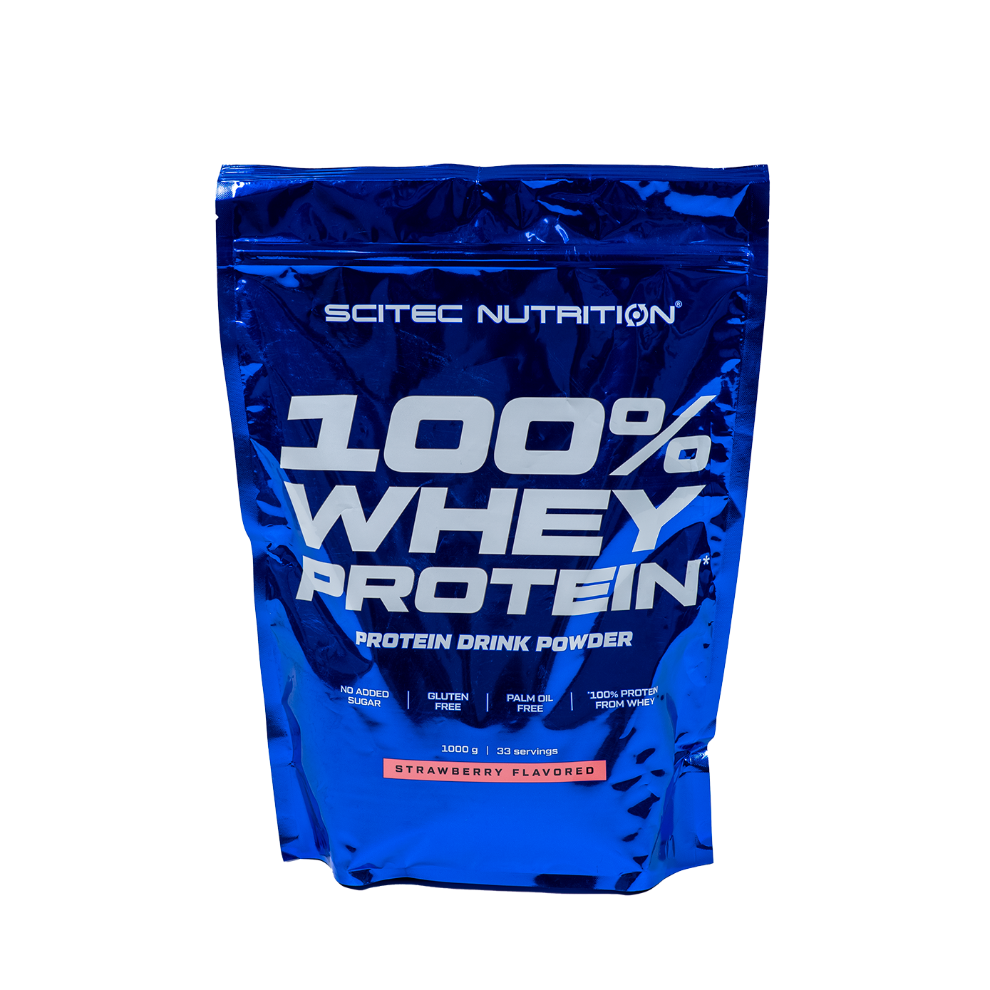 Scitec Nutrition 100% Whey Protein 1000 g strawberry