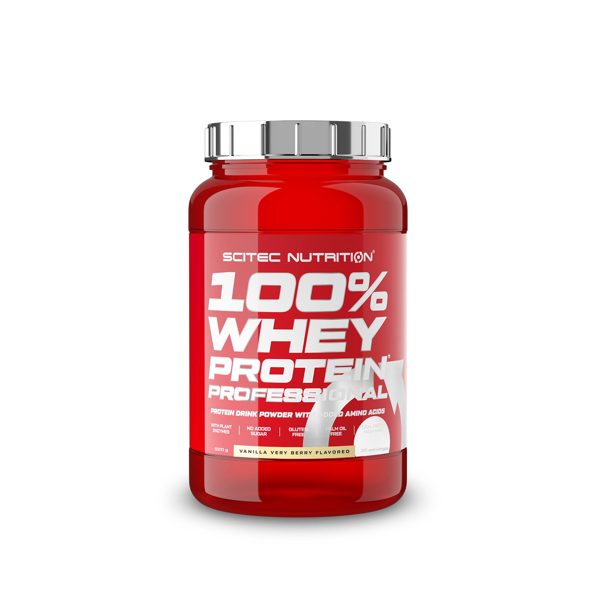 Scitec Nutrition 100% Whey Protein Professional 920 g vanilla very berry