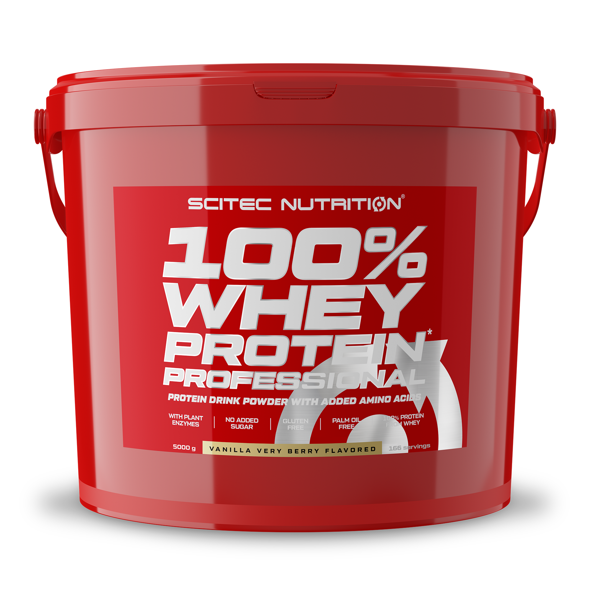 Scitec Nutrition 100% Whey Protein Professional 5000 g vanilla verry berry