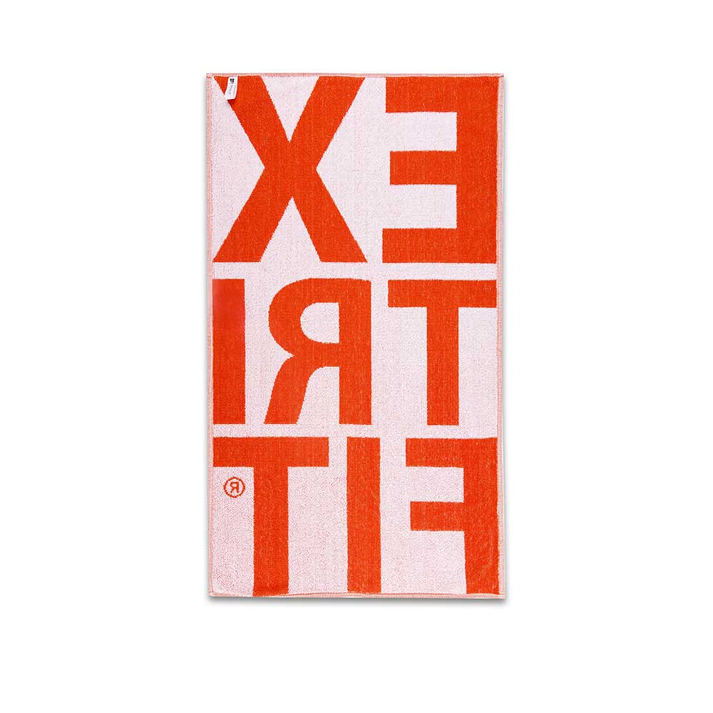 Extrifit Ručník NEW bílo-oranžový nový vzor