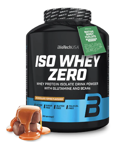 BioTech Iso Whey Zero 2270 g chocolate caramel