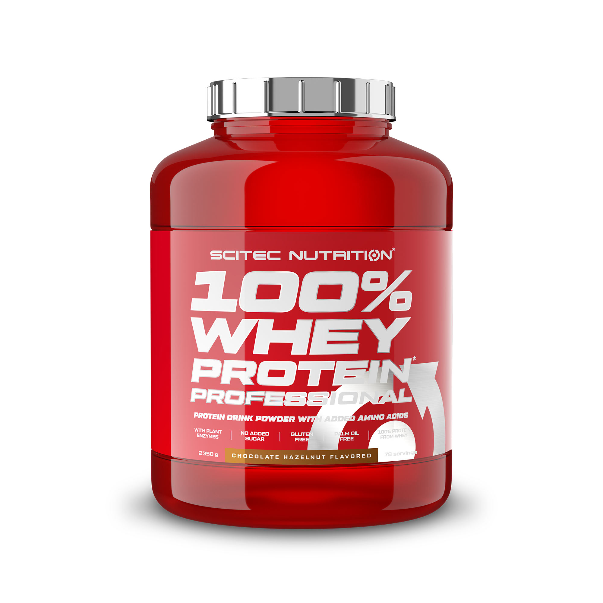 Scitec Nutrition 100% Whey Protein Professional 2350 g chocolate hazelnut