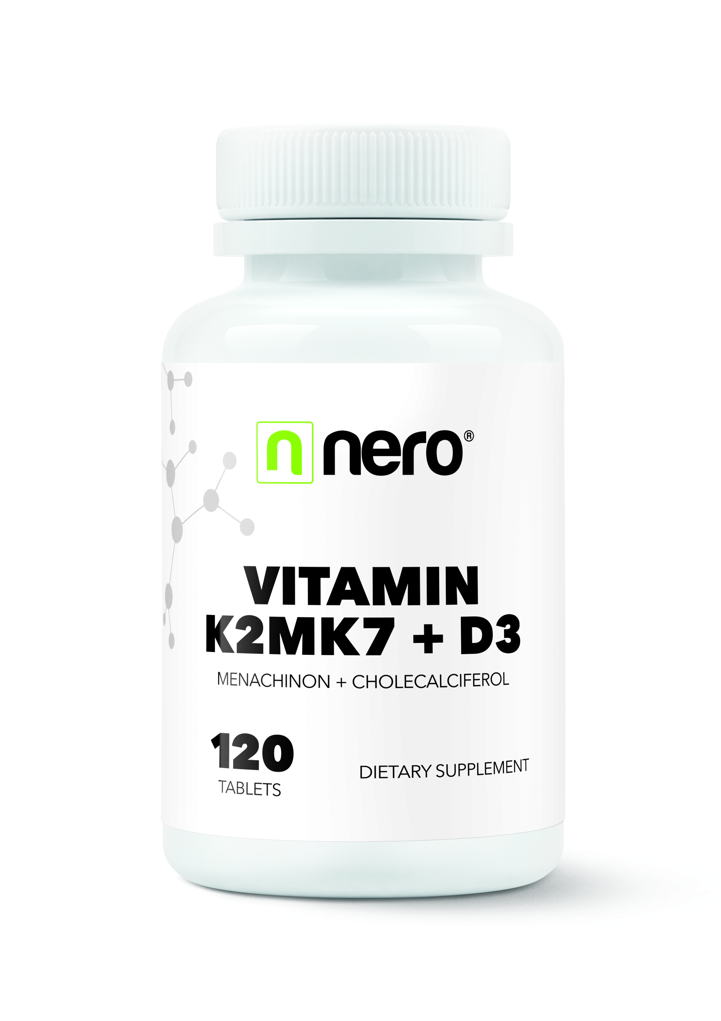 NeroDrinks Vitamin K2MK7+D3 120 kapslí