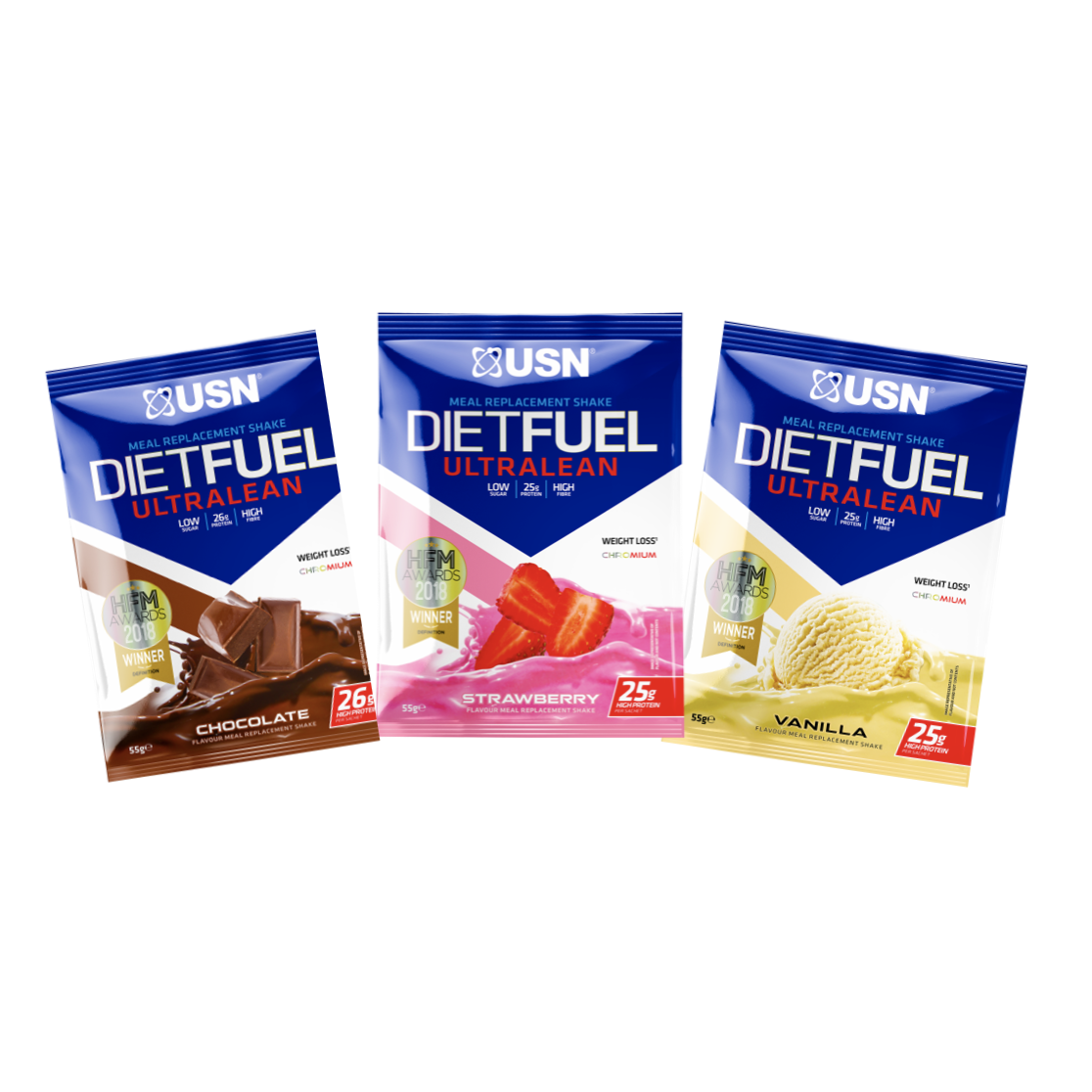 USN Diet Fuel Ultralean 55 g Dafit.cz