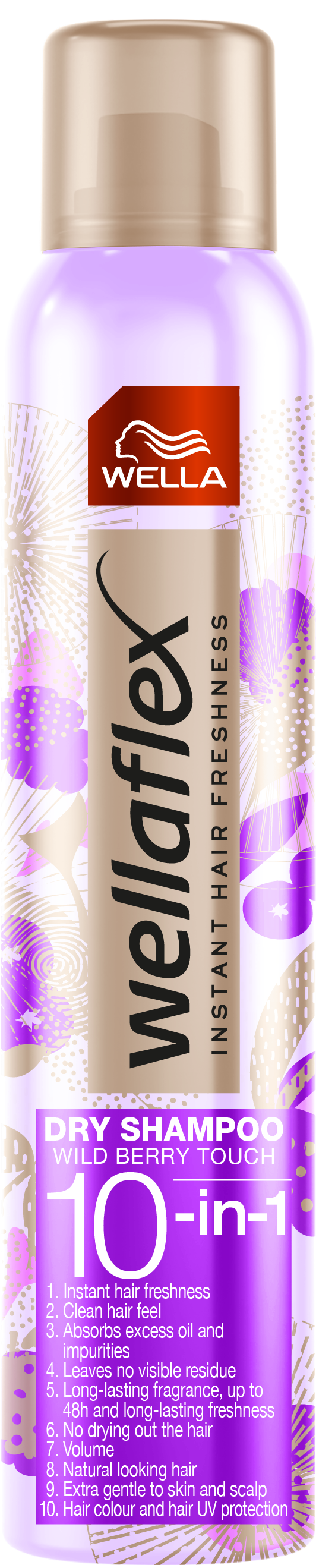 Wella Wellaflex Dry Shampoo 10 in 1 180 ml Dafit.cz
