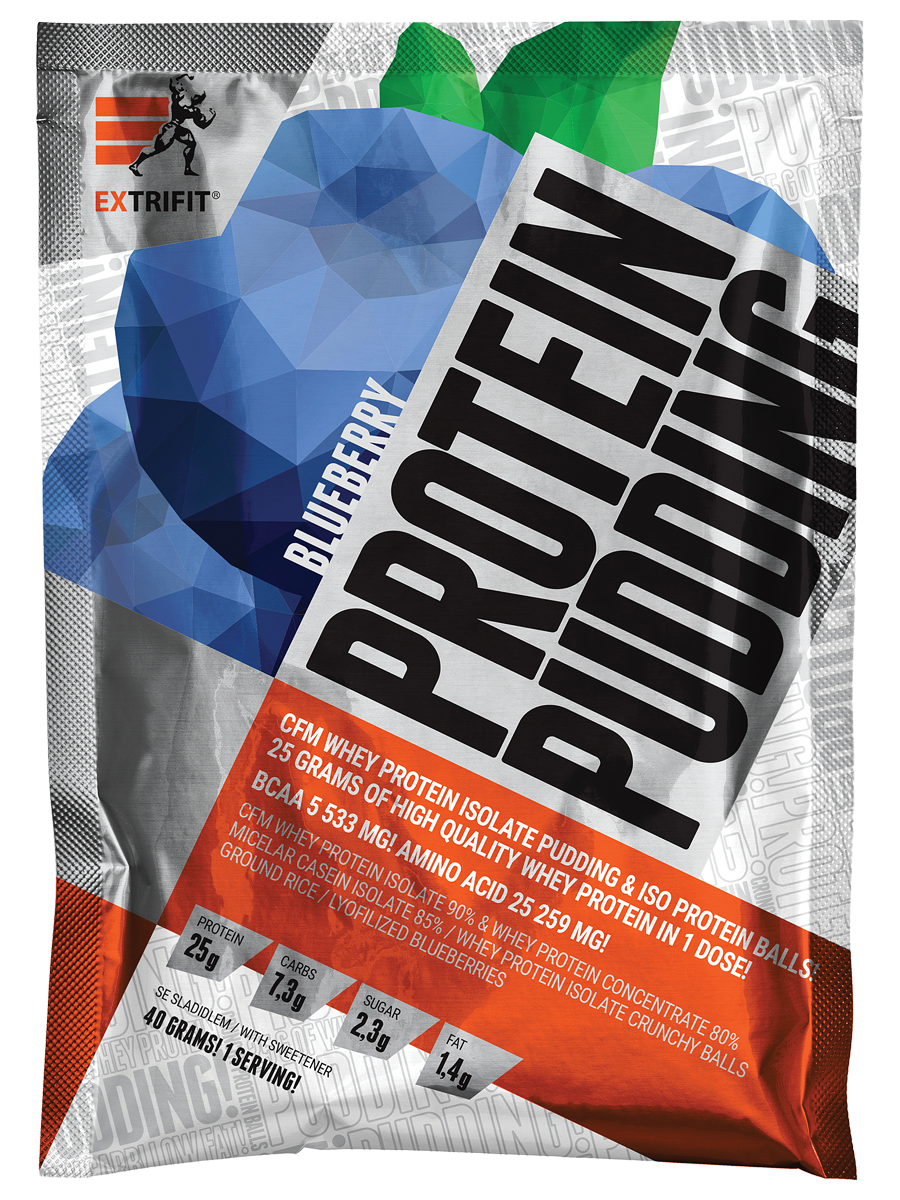 Extrifit Protein Pudding Borůvka 40 g