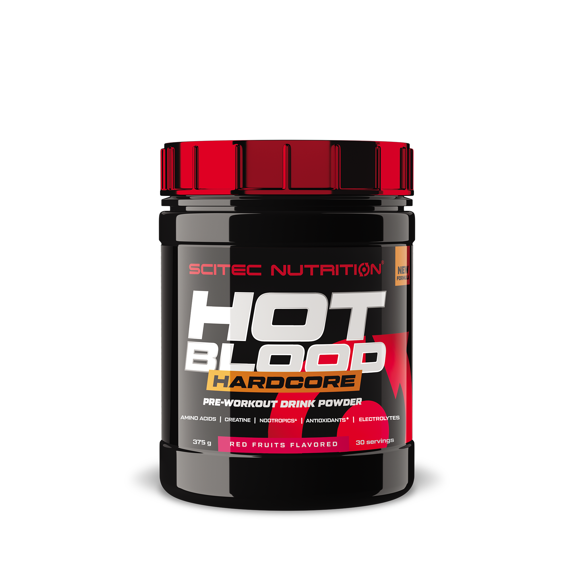 Scitec Nutrition Hot Blood Hardcore 375 g red fruits