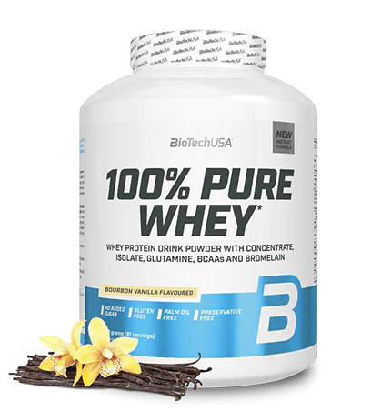 BioTech 100% Pure Whey 2270 g bourbon vanilla
