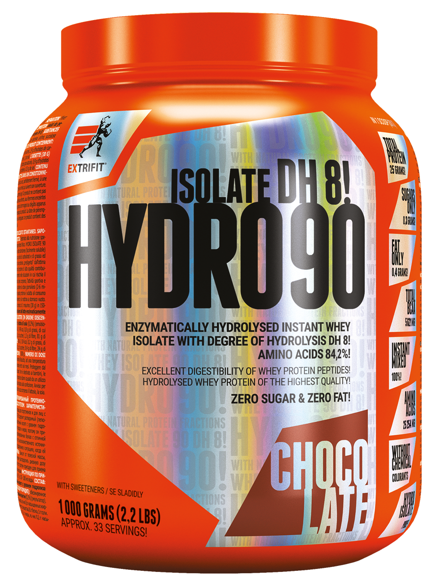 Extrifit Hydro Isolate 90% 1000 g chocolate