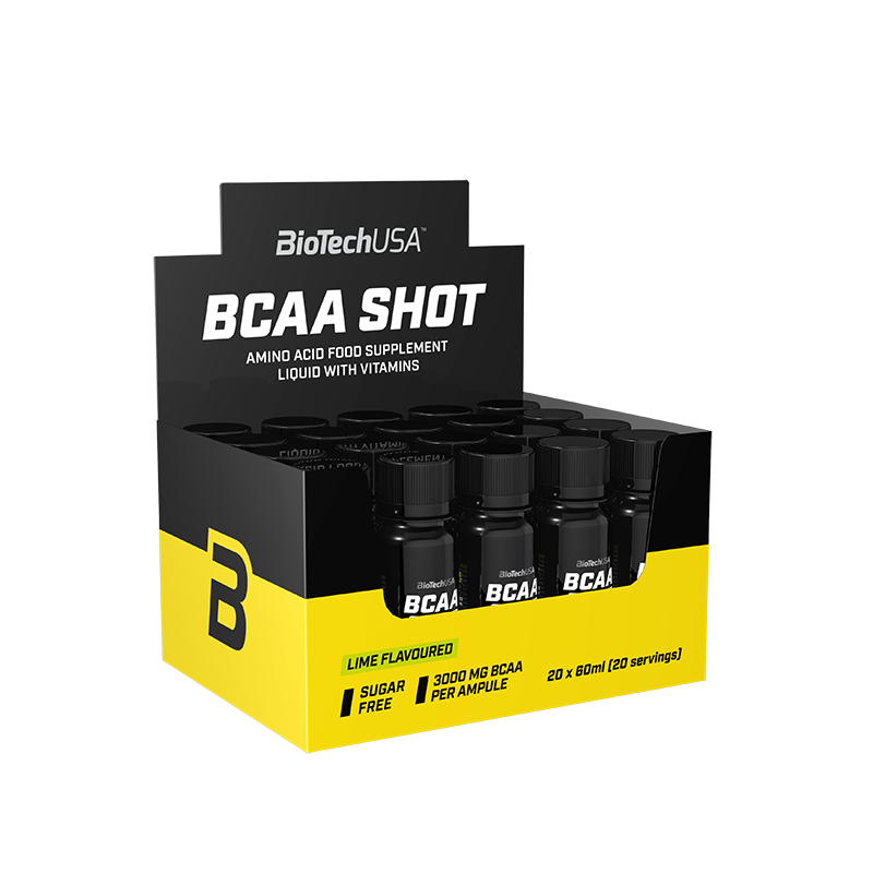 BioTech BCAA Shot lime 20 x 60 ml