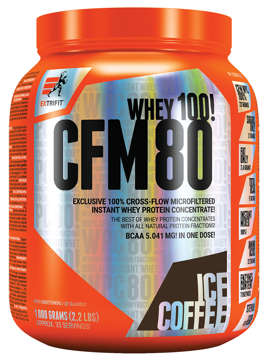 Extrifit CFM Instant Whey 80 1000 g ice coffee
